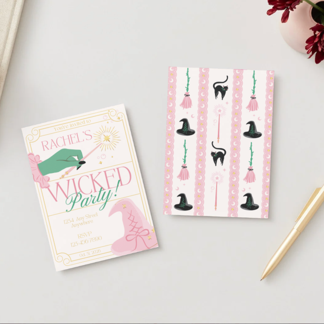 WICKED DIGITAL PARTY INVITATION Bonjour Fête WICKED DIGITAL PARTY INVITATION Bonjour Fete - Party Supplies