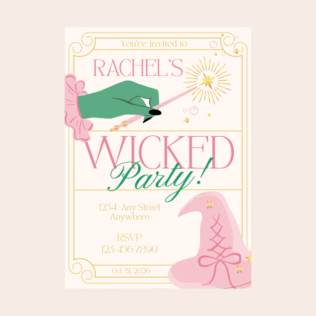 WICKED DIGITAL PARTY INVITATION DOWNLOAD Bonjour Fête WICKED DIGITAL PARTY INVITATION DOWNLOAD Bonjour Fete - Party Supplies