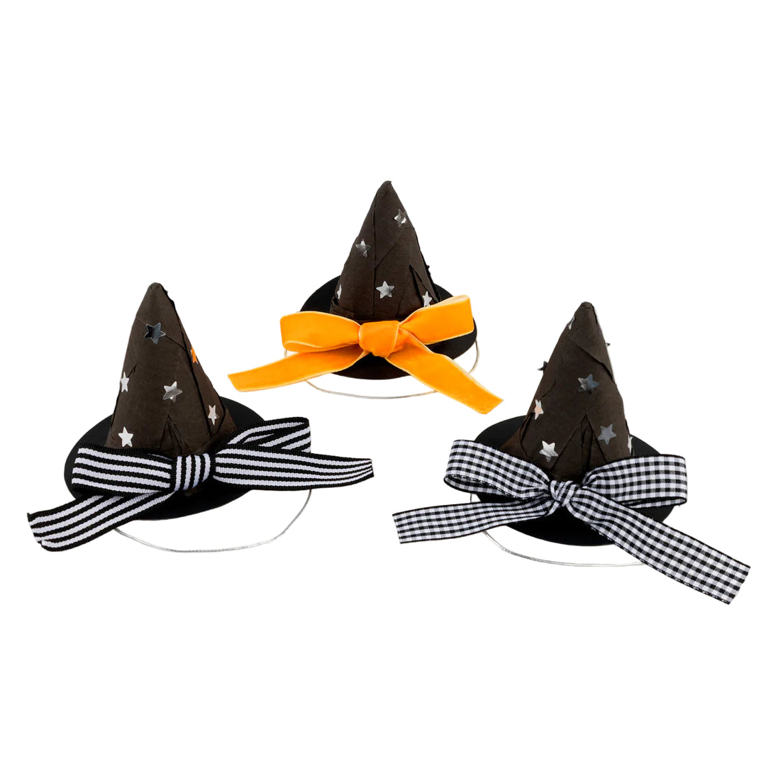WITCH HAT WITH BOW SURPRISE BALLS Meri Meri Halloween Party Favors & Boo Baskets WITCH HAT WITH BOW SURPRISE BALLS Bonjour Fete - Party Supplies