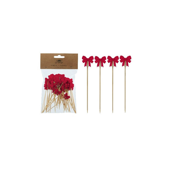 BOW COCKTAIL PICKS - Bonjour Fête 