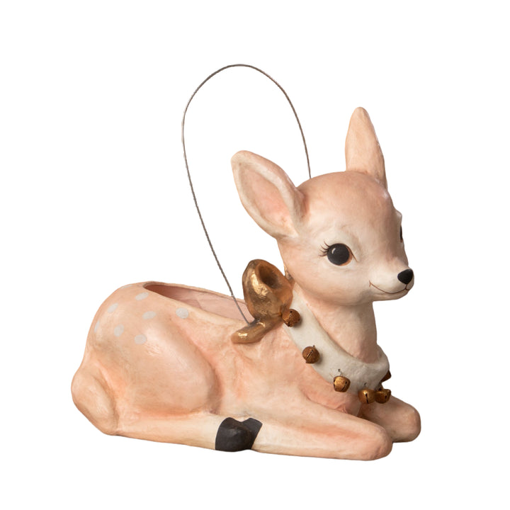 Pinky Reindeer Bucket Bethany Lowe Designs, Inc. Pinky Reindeer Bucket Bonjour Fete - Party Supplies