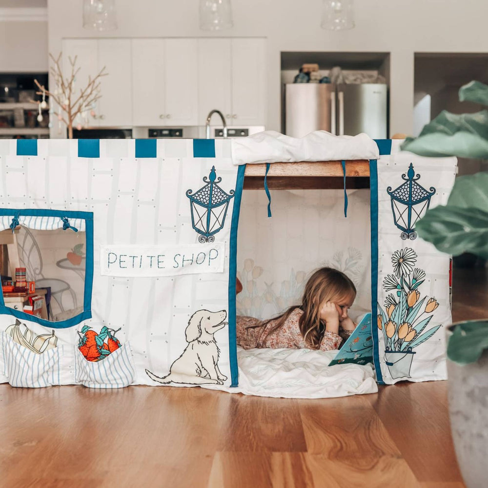 Petite Shop Table Tent Cubby Petite Maison Play 0 Faire Bonjour Fete - Party Supplies
