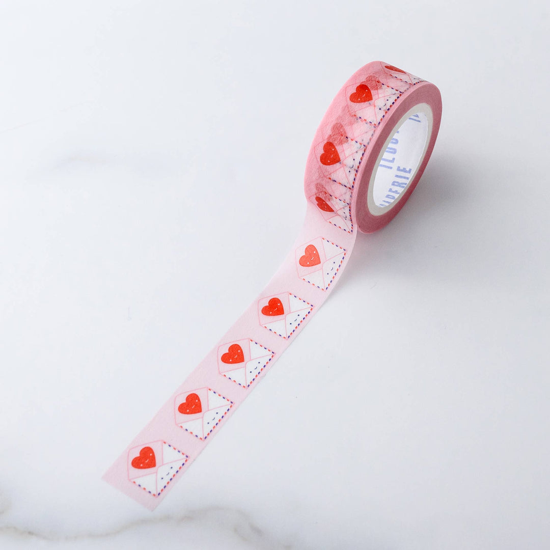 Send Love Valentine's Galentine's Edition Washi Tape ILOOTPAPERIE 0 Faire Bonjour Fete - Party Supplies