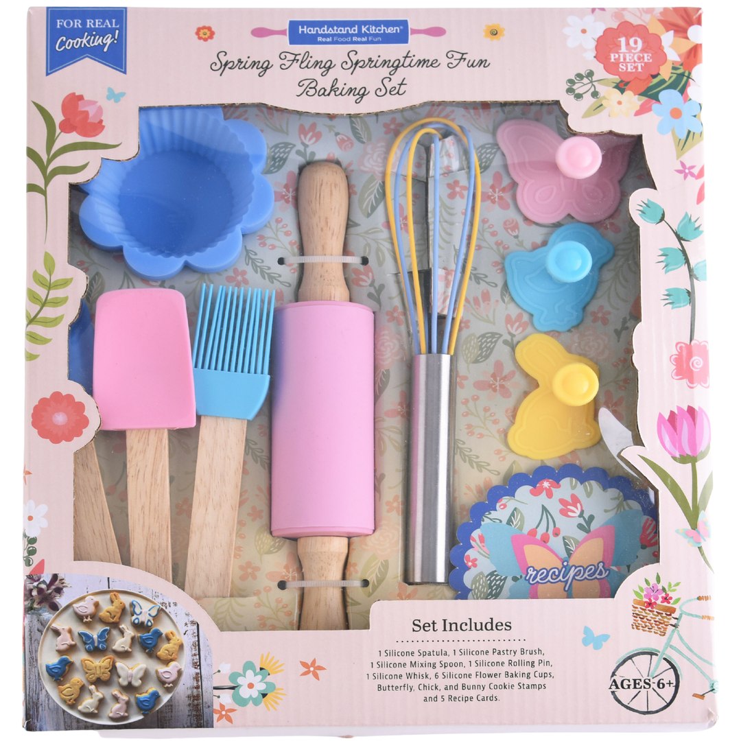 SPRINGTIME FUN BAKING SET Handstand Kitchen Baking Bonjour Fete - Party Supplies