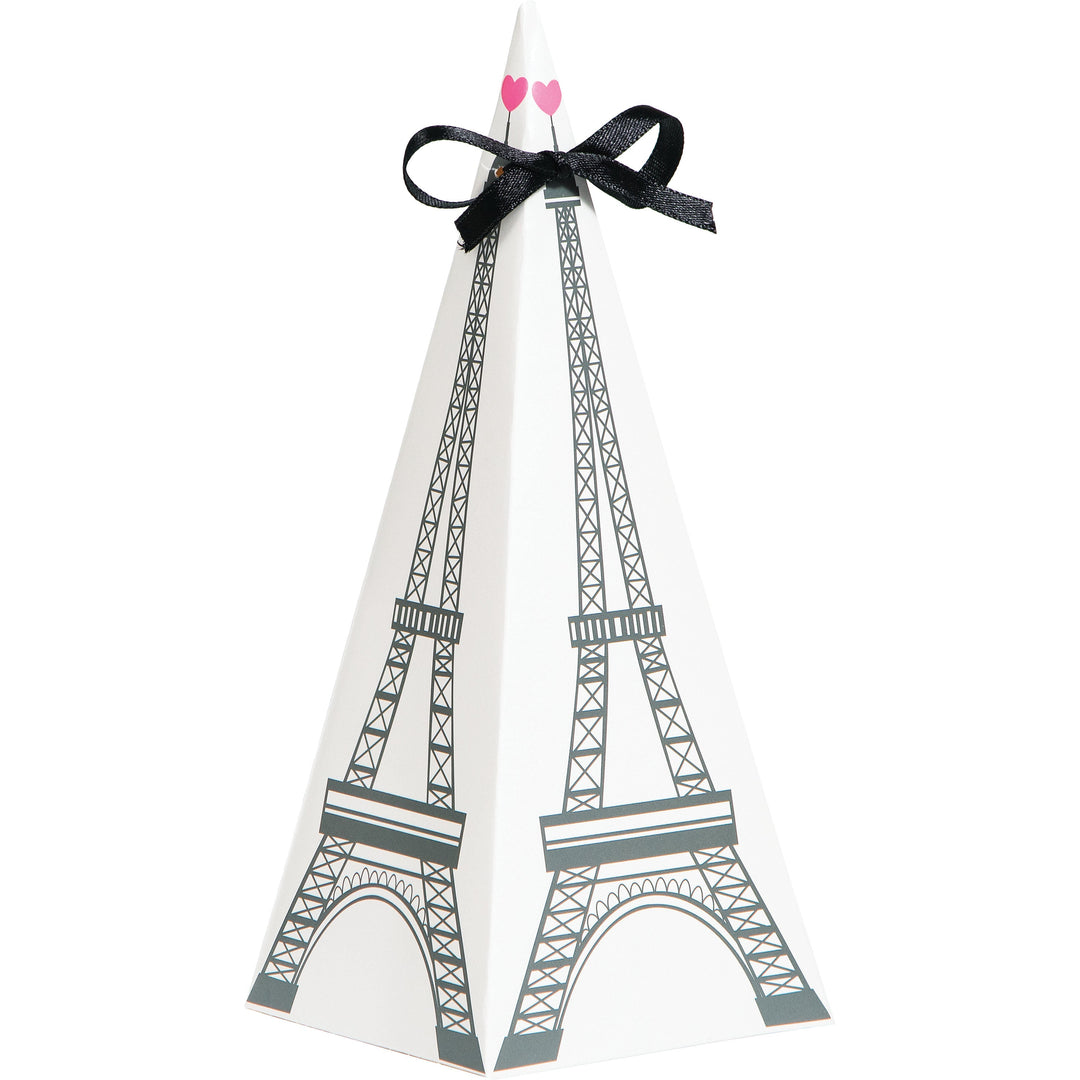 EIFFEL TOWER PARIS TREAT BOXES Creative Converting Bonjour Fete - Party Supplies