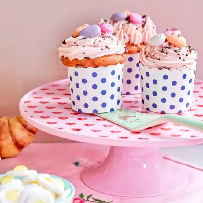 Melamine Cake Stand | Sweethearts Print RicebyRice 0 Faire Bonjour Fete - Party Supplies