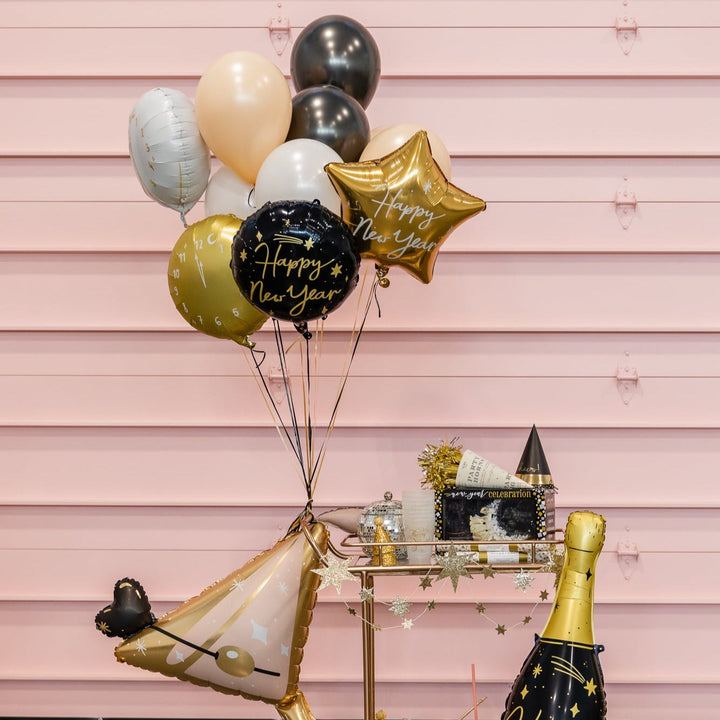 HAPPY NEW YEAR BALLOON Party Deco Bonjour Fete - Party Supplies