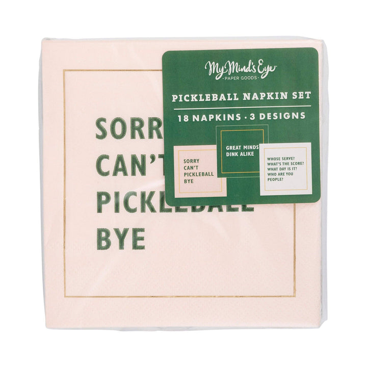  Pickleball Sayings Cocktail Napkins Bonjour Fete Party Supplies Sports Party
