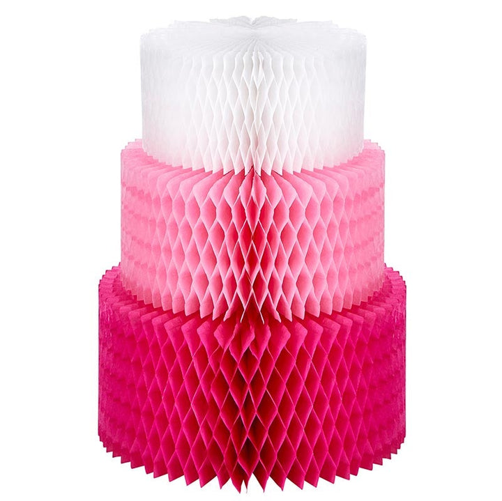PAPER TABLE DECORATION - BIRTHDAY CAKE Slant Collections by Creative Brands Party Decor Bonjour Fete - Party Supplies