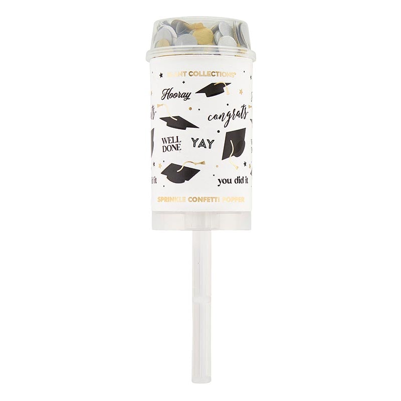 PARTY POPPER - GRADUATION MULTI Slant Collections by Creative Brands Party Favor Bonjour Fete - Party Supplies