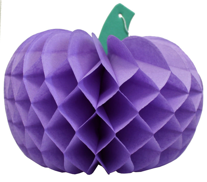 TEAL HONEYCOMB PUMPKIN Devra Party Halloween Party Decorations LAVENDER Bonjour Fete - Pastel Halloween Party Supplies