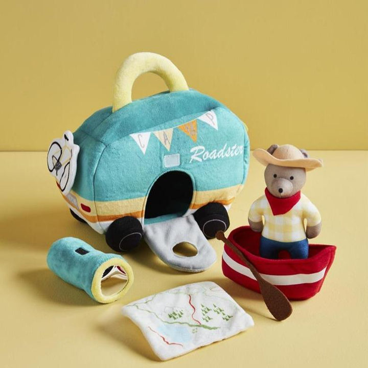CAMPING PLUSH TOY SET Mud Pie Toys Bonjour Fete - Party Supplies