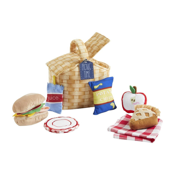 PICNIC TIME PLUSH TOY SET Mud Pie Toys Bonjour Fete - Party Supplies