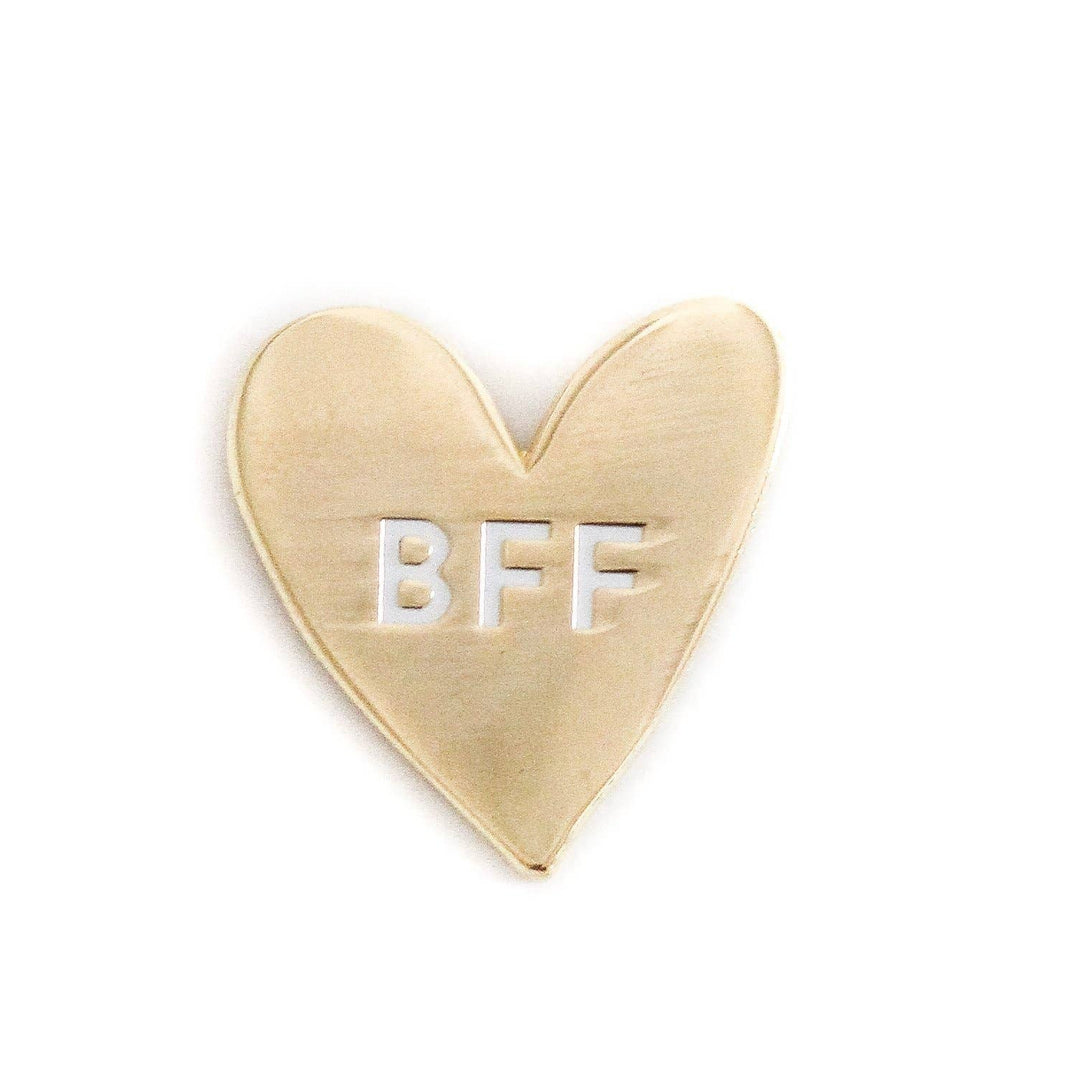 Enamel Pin, BFF Heart The Penny Paper Co. Bonjour Fete - Party Supplies