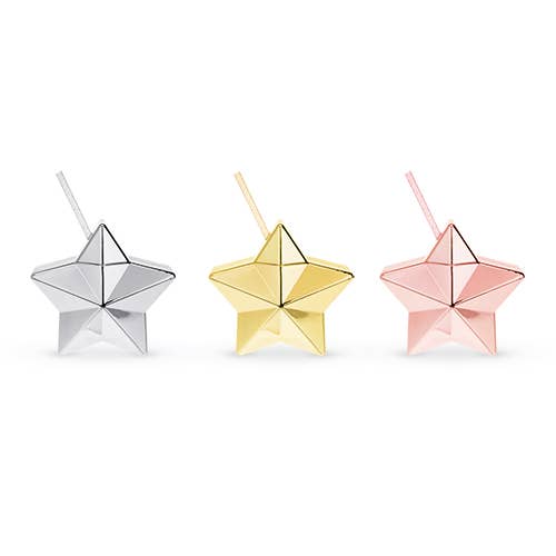 Assorted Star Drink Tumblers Blush Bonjour Fete - Party Supplies