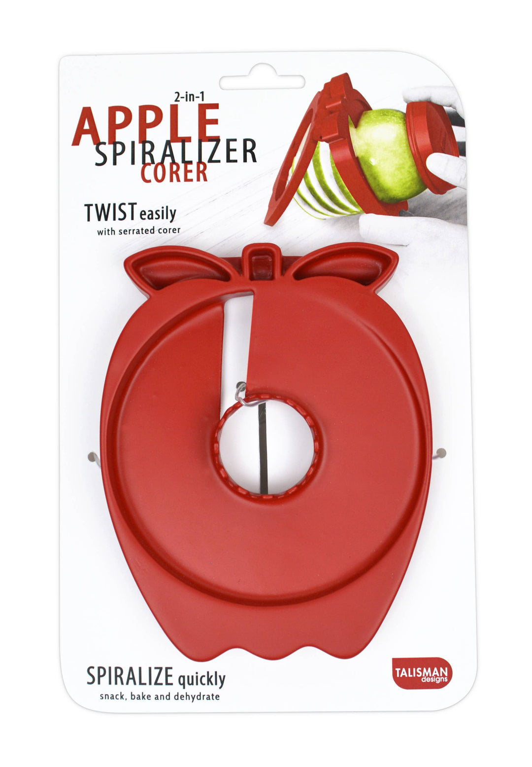 Apple Spiralizer and Corer TALISMAN DESIGNS Baking Bonjour Fete - Party Supplies
