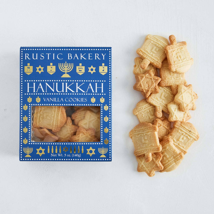 Hanukkah Cookies (12 Boxes) Rustic Bakery Christmas Holiday Baking Bonjour Fete - Party Supplies