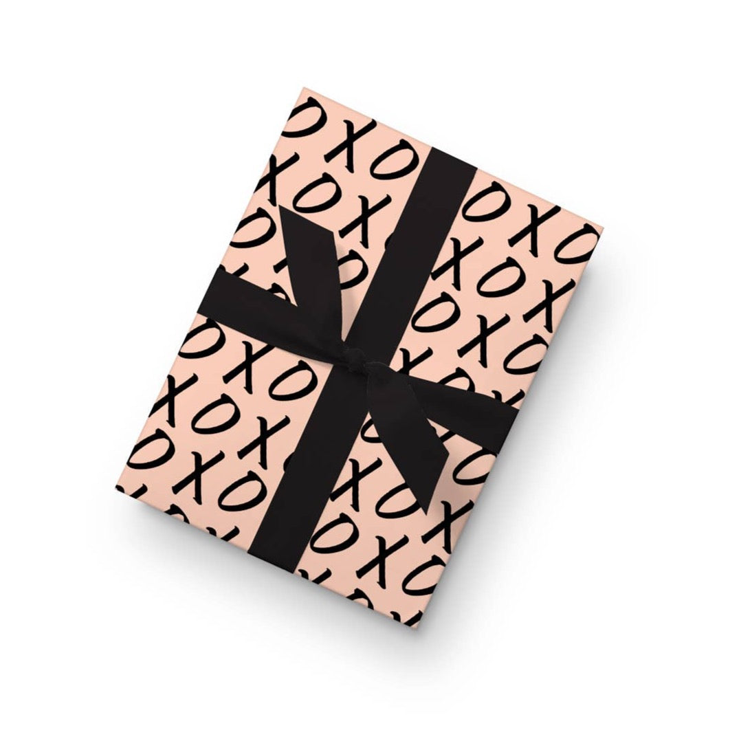 XO - Gift Wrap (Rolls) Dahlia Press Bonjour Fete - Party Supplies