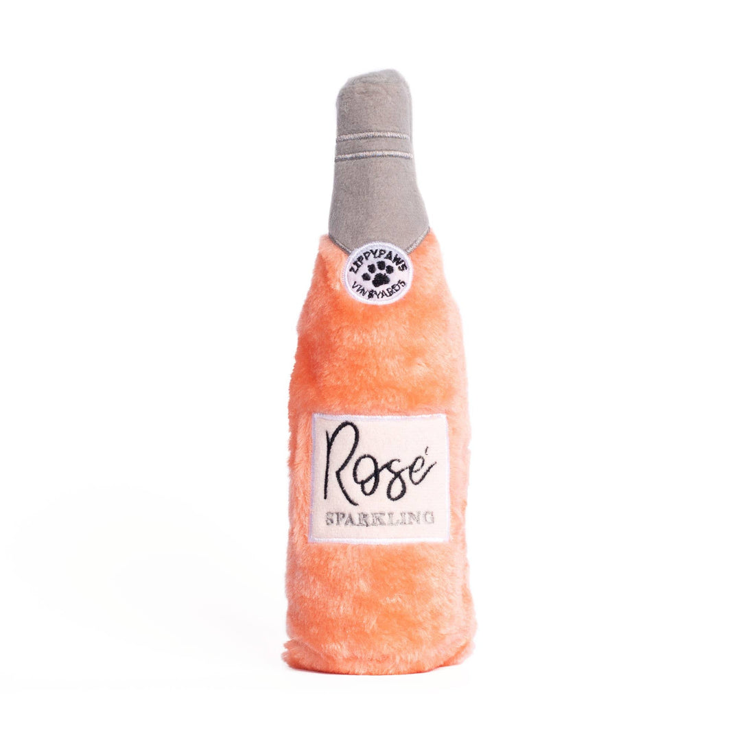 Rose Crunchy Dog Toy Bonjour Fete Party Supplies Holiday Pet