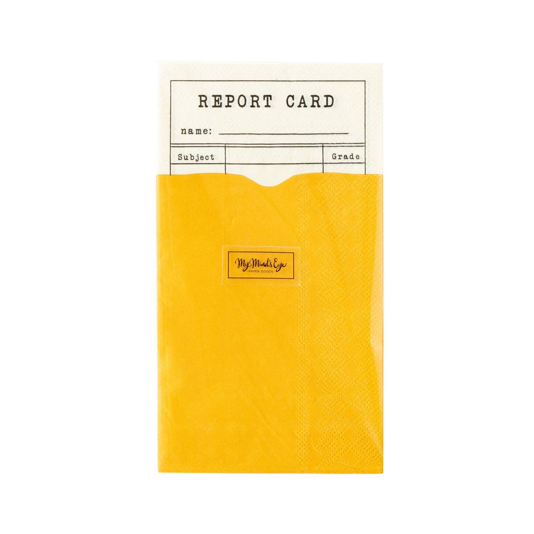 Back To School Report Card Napkins Bonjour Fete Party Supplies Back to School
