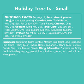 Holiday Trees Gummy Candy Bonjour Fete Party Supplies Christmas Holiday Candy