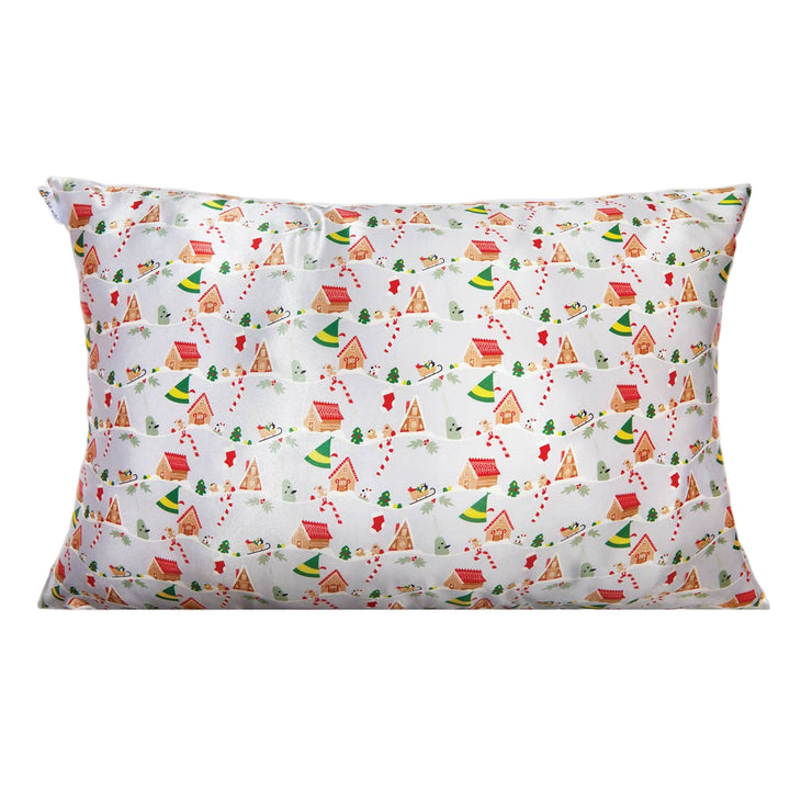 elf x kitsch Satin Pillowcase- Periwinkle Christmas KITSCH Bonjour Fete - Party Supplies