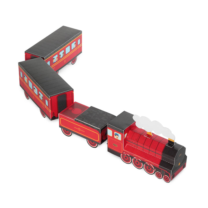 Train Paper Toy pukaca Arts & Crafts Bonjour Fete - Party Supplies