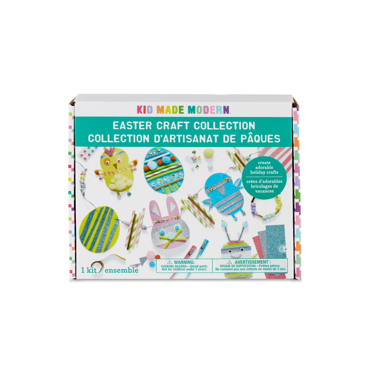 EASTER CRAFT KIT BY KID MADE MODERN Kid Made Modern Easter Crafts Bonjour Fete - Party Supplies