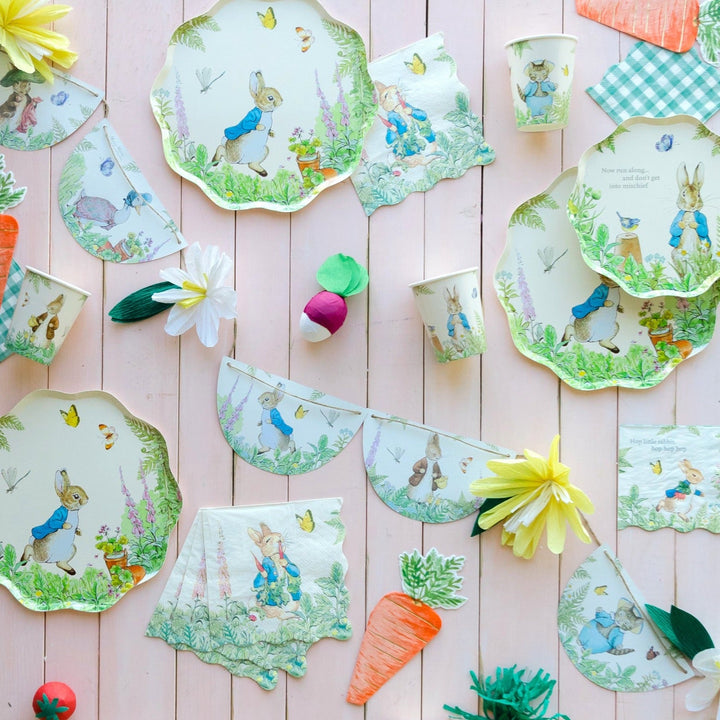 PETER RABBIT IN THE GARDEN PARTY BAGS Meri Meri Favor Bags & Boxes Bonjour Fete - Party Supplies