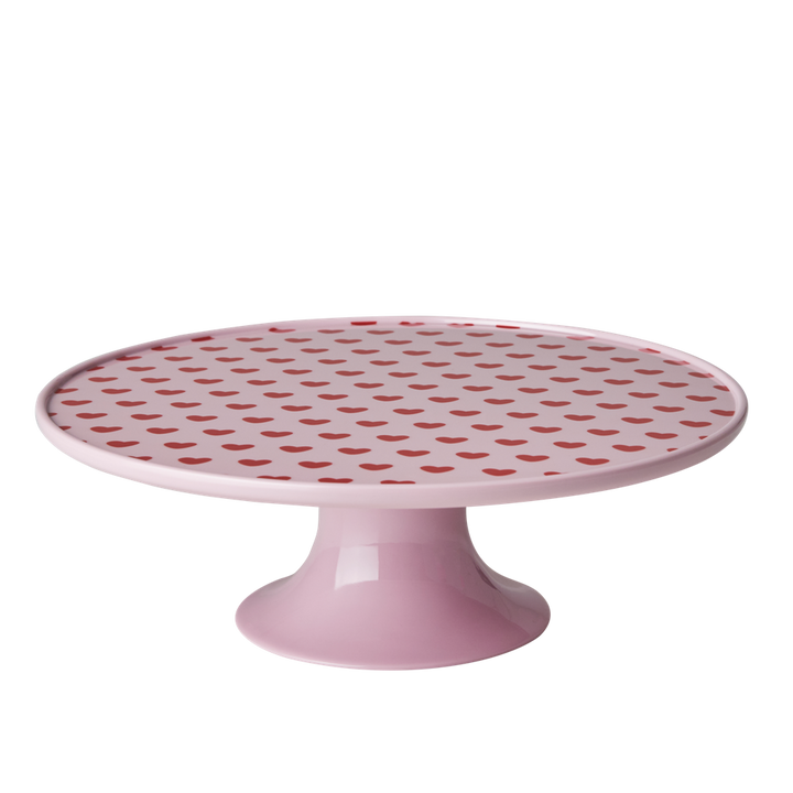 Melamine Cake Stand | Sweethearts Print RicebyRice 0 Faire Bonjour Fete - Party Supplies