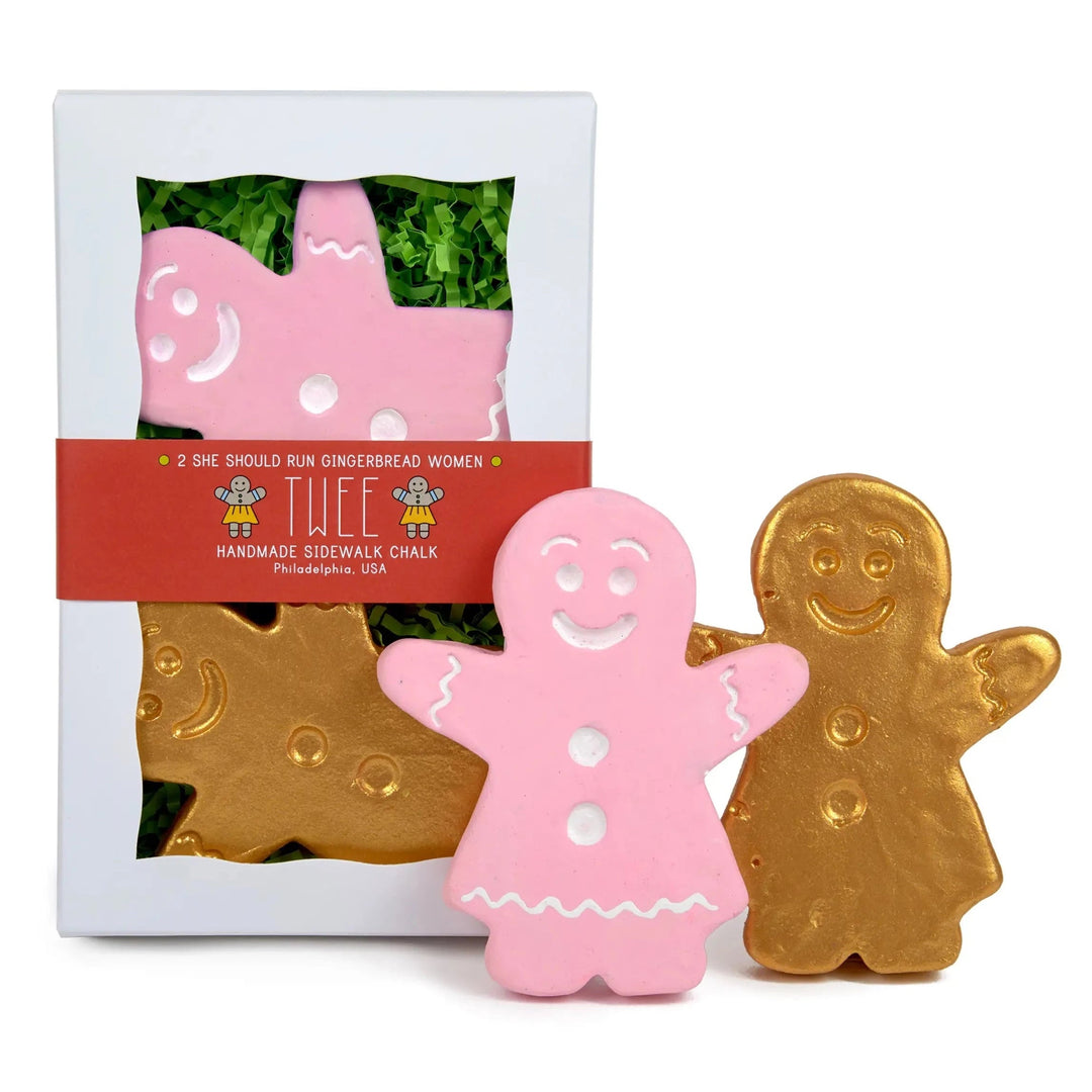 TWEE She Should Run Handmade Gingerbread Woman TWEE 0 Faire Bonjour Fete - Party Supplies