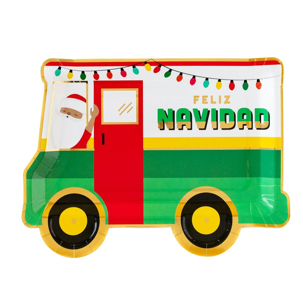 CHRISTMAS TACO TRUCK PLATES Bonjour Fête