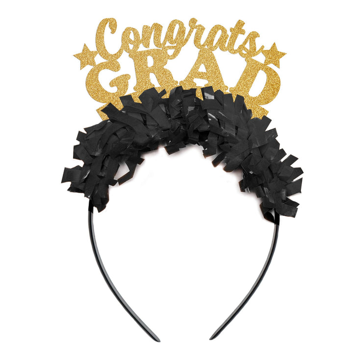 Congrats Grad Graduation Party Headband Crown Festive Gal 0 Faire Bonjour Fete - Party Supplies