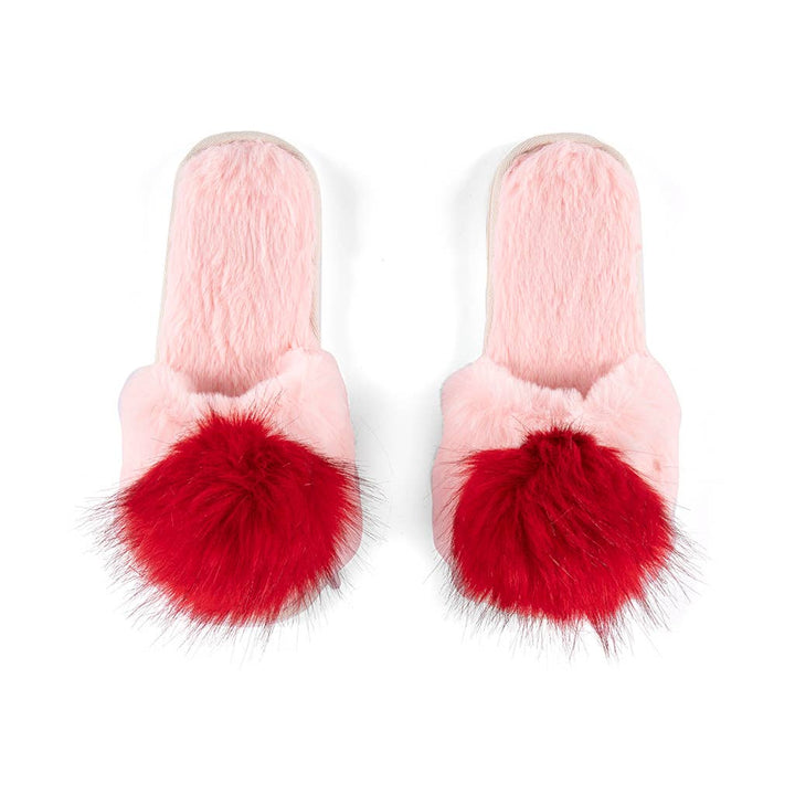 AMOR SLIPPERS, PINK shiraleah Bonjour Fete - Party Supplies