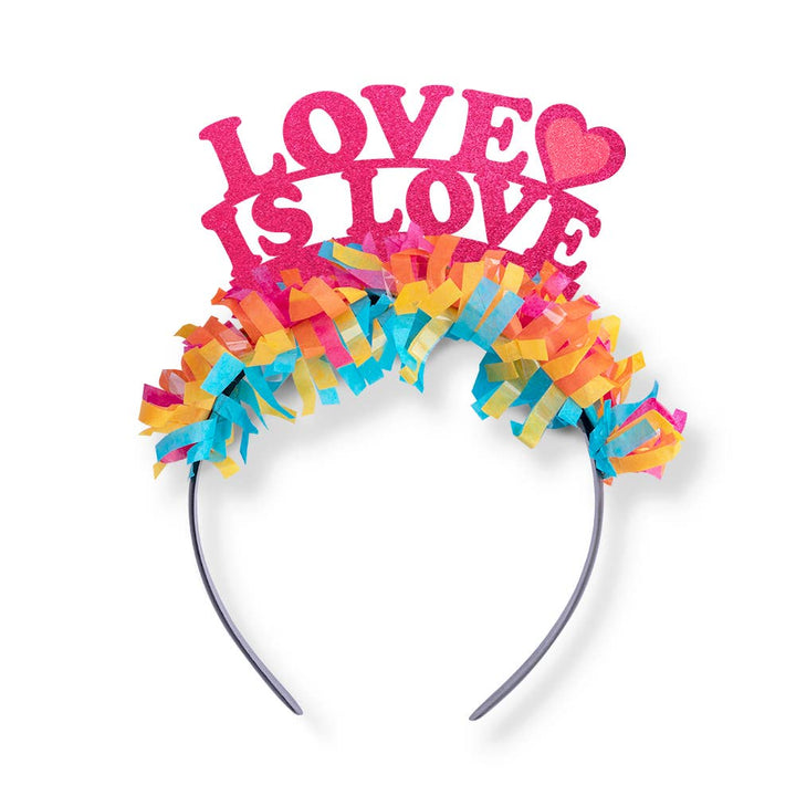 Love is Love Pride LGBTQ Party Headband Festive Gal Bonjour Fete - Party Supplies