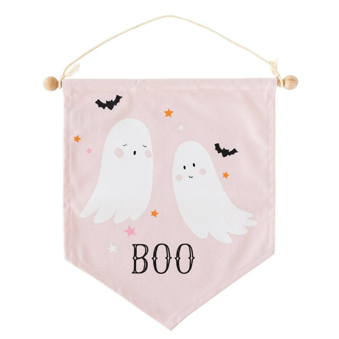 PRE-SALE HALLOWEEN - SHIPPING AUGUST 1 - PSH922 -  Trick or Treat Canvas Banner My Mind’s Eye Halloween Party Supplies Bonjour Fete - Pastel Halloween Party Supplies