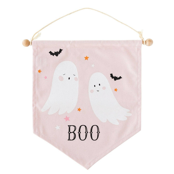 PRE-SALE HALLOWEEN - SHIPPING AUGUST 1 - PSH922 -  Trick or Treat Canvas Banner My Mind’s Eye Halloween Party Supplies Bonjour Fete - Pastel Halloween Party Supplies