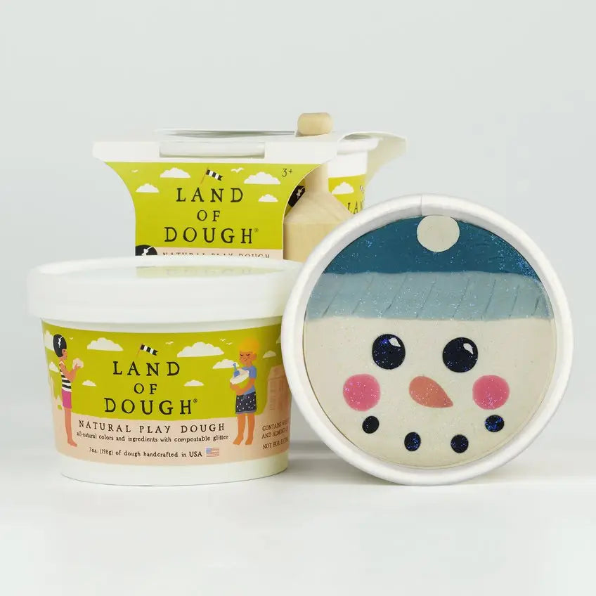 FROSTY FRIEND DOUGH Land of Dough Stocking Stuffer Bonjour Fete - Party Supplies