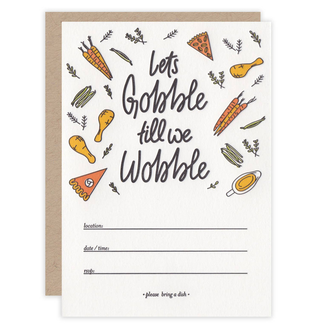 Gobble - Box Set KB Paperie 0 Faire Bonjour Fete - Party Supplies