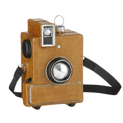 ANTIQUE CAMERA ORNAMENT Raz Bonjour Fete - Party Supplies