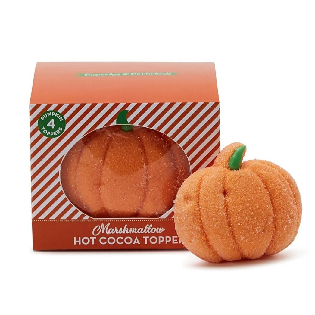 PUMPKIN MARSHMALLOW COCOA TOPPER Two's Company Halloween Party Favors & Boo Baskets Bonjour Fete - Party Supplies