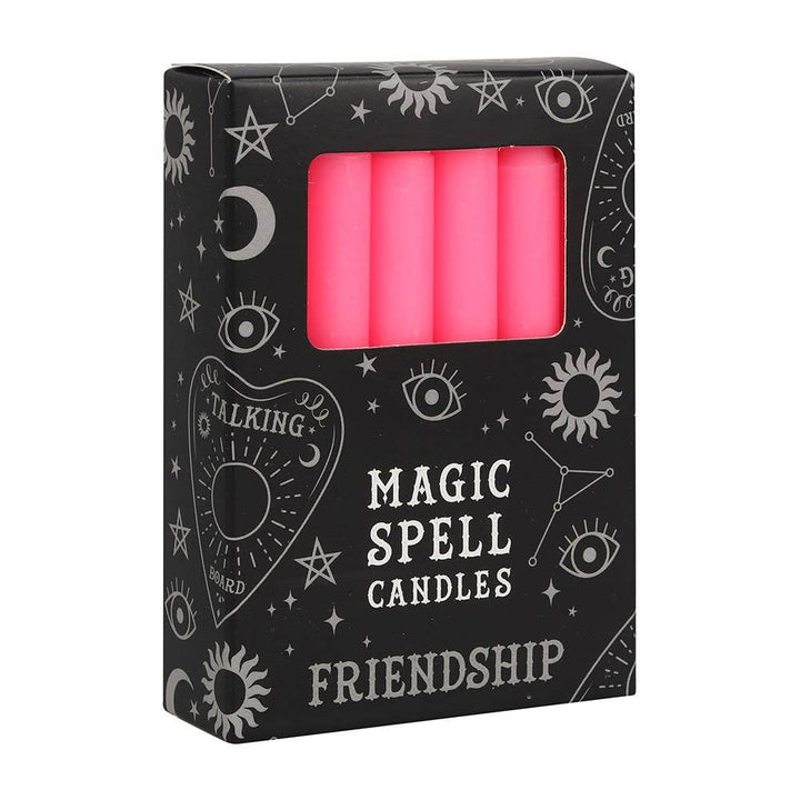 Pink Friendship Magic Spell Candles Set Of 12 Bonjour Fete Party Supplies Halloween Party Favors And Boo Baskets