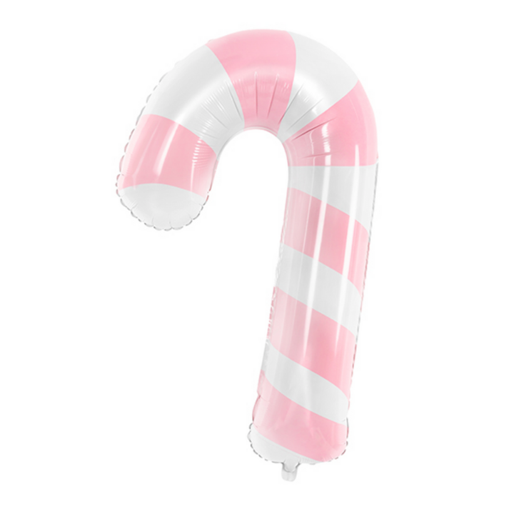 PINK CANDY CANE BALLOON Party Deco Christmas Party Decor Bonjour Fete - Party Supplies