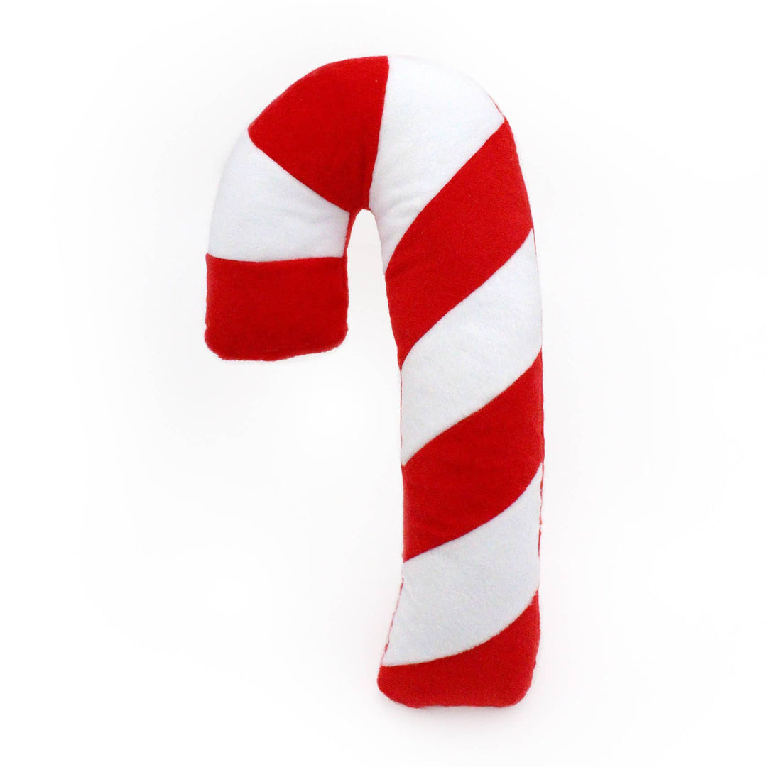 Candy Cane Squeaky Dog Toy Bonjour Fete Party Supplies Holiday Pet