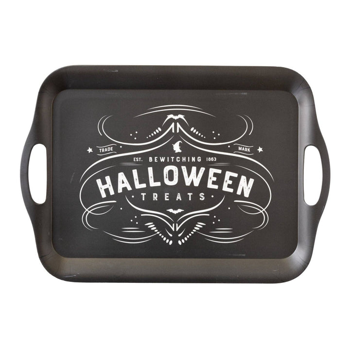 Halloween Treats Reusable Bamboo Tray Bonjour Fete Party Supplies Halloween Party Supplies