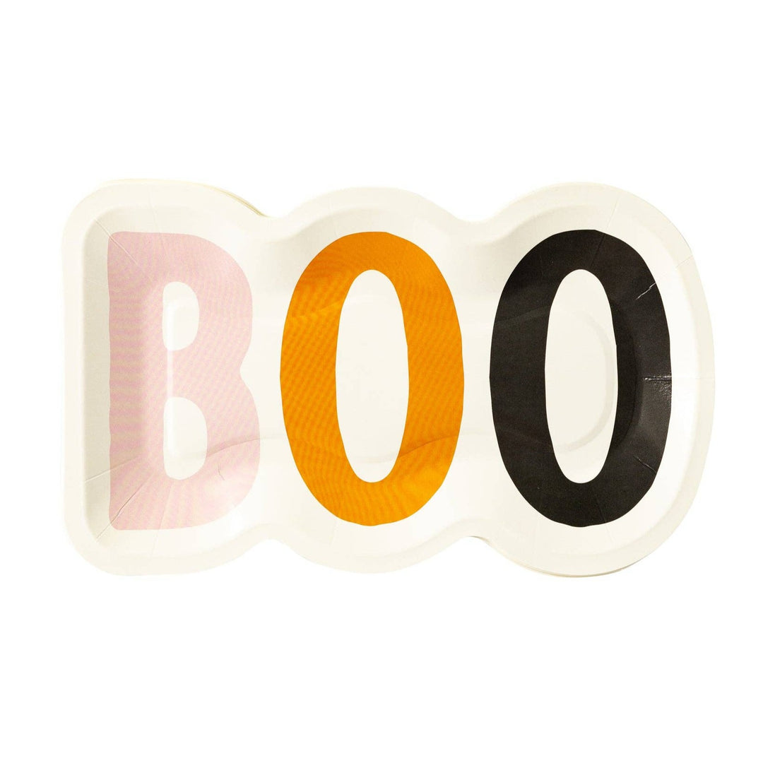 Colorful Boo Plates Bonjour Fete Party Supplies Halloween Party Supplies