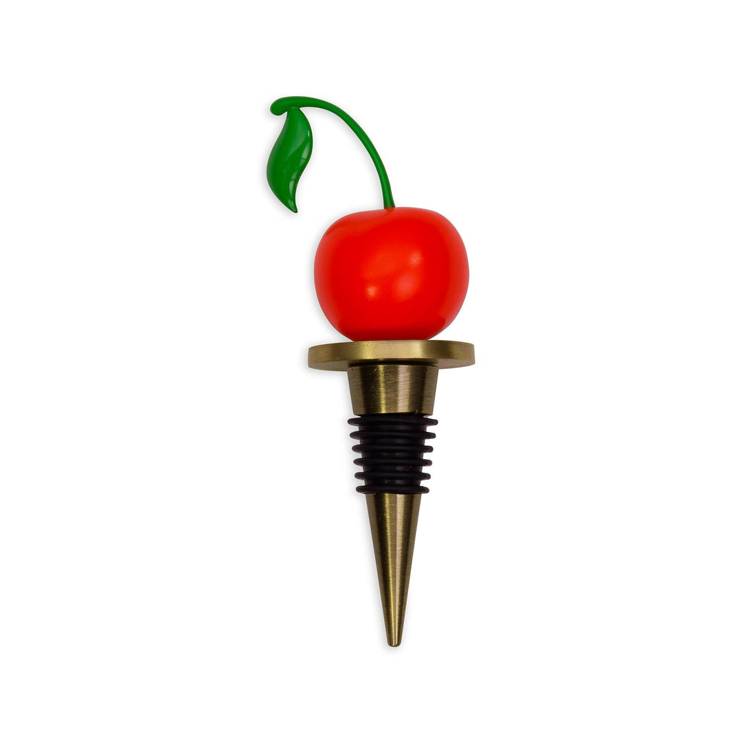 Cherry Wine Stopper Bonjour Fete Party Supplies Drinkware & Bar