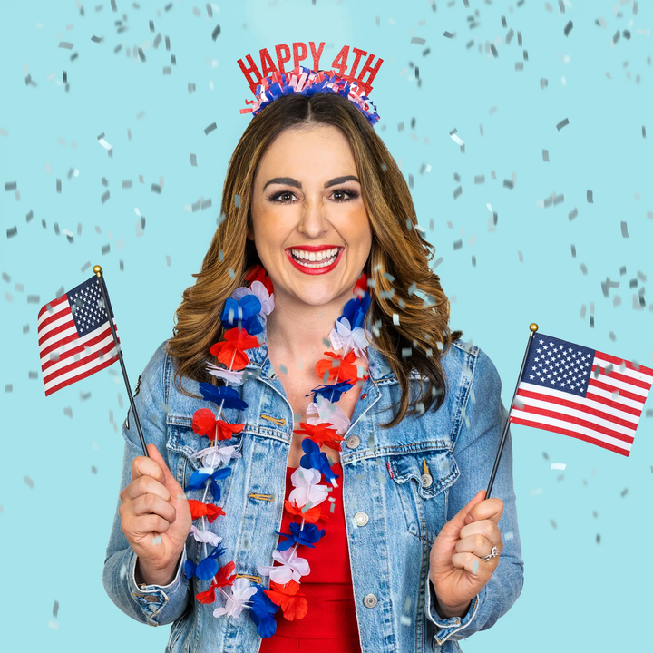 FIREWORKS DIRECTOR PARTY CROWN BY FESTIVE GAL Festive Gal 4th of July Bonjour Fete - Party Supplies