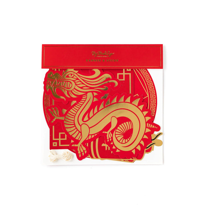 CNY102 - Lunar New Year Banners & Decor My Mind’s Eye Lunar New Year Bonjour Fete - Party Supplies