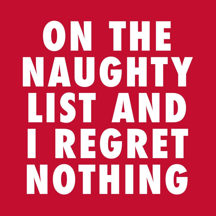 I Regret Nothing Holiday Cocktail Napkins Bonjour Fete Party Supplies Christmas Holiday Party Supplies